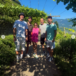 Et une chose est sûre, tout le clan a pu se détendre !
La famille de Zinedine Zidane