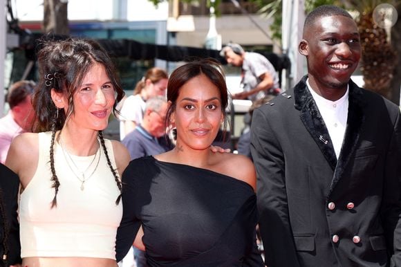 Lise Akoka, Amel Bent, Mouctar Diawara - Montée des marches du film « Man O Bachech (Woman and child) » lors du 78ème Festival International du Film de Cannes, au Palais des Festivals à Cannes. Le 22 mai 2025
© Jacovides-Moreau / Bestimage
