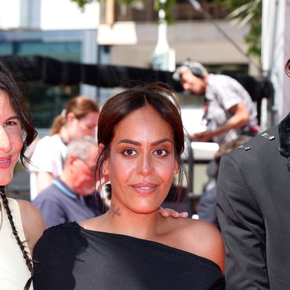 Lise Akoka, Amel Bent, Mouctar Diawara - Montée des marches du film « Man O Bachech (Woman and child) » lors du 78ème Festival International du Film de Cannes, au Palais des Festivals à Cannes. Le 22 mai 2025
© Jacovides-Moreau / Bestimage