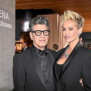 Marc Lavoine et sa compagne Adriana Karembeu à la soirée du Beauty Ball 2026 au château de Bratislava, en Slovaquie, le 16 janvier 2026. © ProfiMedia/Bestimage