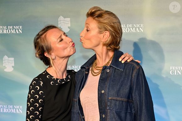 “Évidemment, j’étais un peu angoissé parce que, forcément, je me suis dit : ‘Est-ce que ça ressemble pas à Un gars, une fille ?”, ajoute-t-elle

Audrey Lamy, pour le film En Tongs au pied de l’Himalaya, et sa soeur Alexandra Lamy pour le film Louise Violet. - 6ème édition du festival Cinéroman à Nice le 1er octobre 2024. © Dominique Jacovides - Bruno Bebert / Bestimage