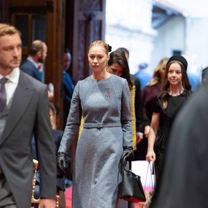 Beatrice Borromeo lors de la messe en la cathédrale Notre-Dame-immaculée de Monaco le jour de la fête nationale à Monaco le 19 novembre 2025.

© Olivier Huitel / Pool Monaco / Bestimage