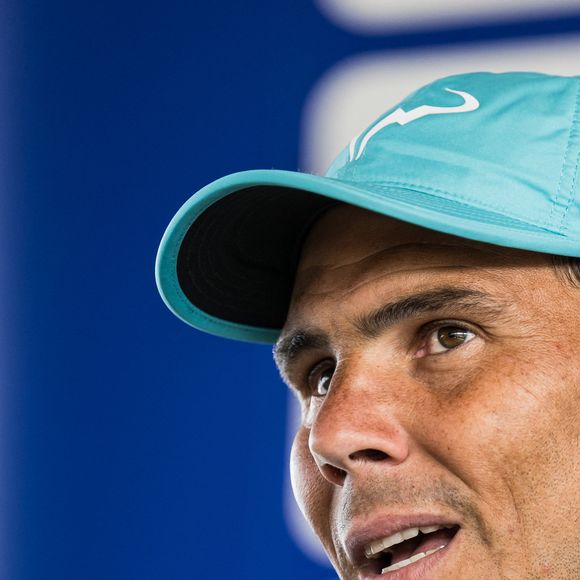 Rafael Nadal lors d'un tournoi en Suède, le 15 juillet 2024. © Bildbyran via ZUMA Press/Bestimage