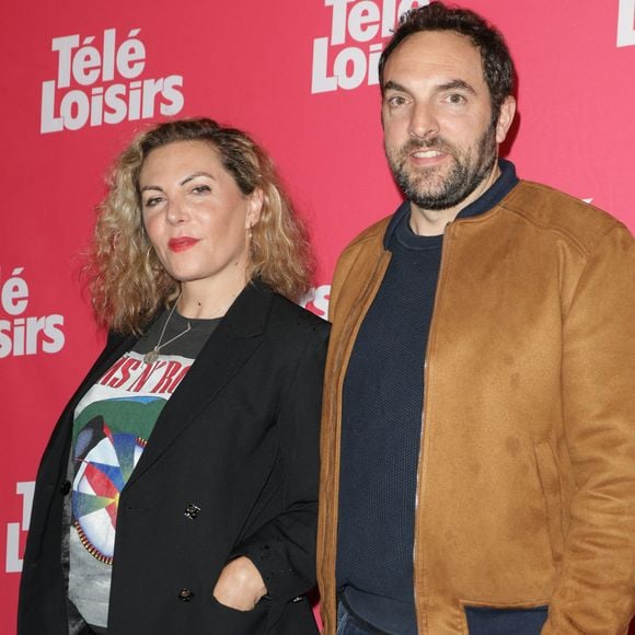 Anne-Élisabeth Blateau et David Mora - Photocall de la soirée "Télé Loisirs Awards 2024" aux Jardins du Pont-Neuf à Paris le 23 septembre 2024. 

© Coadic Guirec/Bestimage