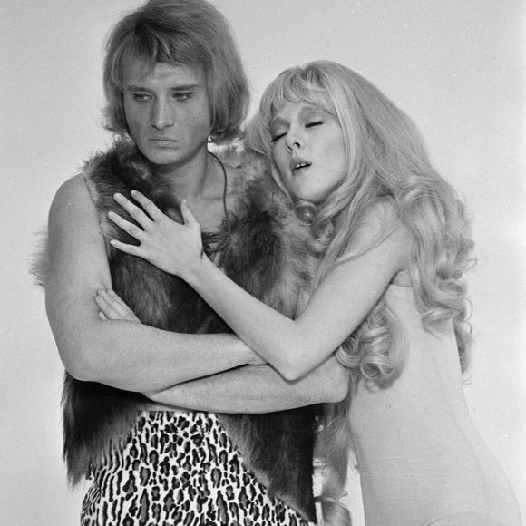 Archives - En France, à Paris, sur le plateau de l'émission "Show Smet", Johnny Hallyday et Sylvie Vartan. Le 17 avril 1969
© Bernard Leguay via Bestimage