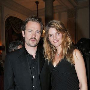 Jocelyn Quivrin, lauréat du prix Patrixk Dewaere et sa compagne Alice Taglioni - Remise des prix Romy Schneider et Patrick Dewaere, "les espoirs du cinéma français" à l'hôtel Royal Monceau. RINDOFF-GUIREC / BESTIMAGE