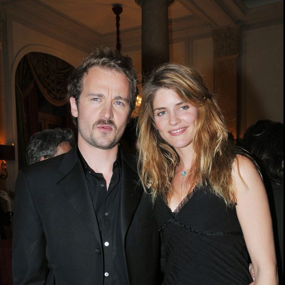 Jocelyn Quivrin, lauréat du prix Patrixk Dewaere et sa compagne Alice Taglioni - Remise des prix Romy Schneider et Patrick Dewaere, "les espoirs du cinéma français" à l'hôtel Royal Monceau. RINDOFF-GUIREC / BESTIMAGE