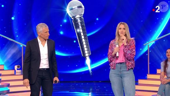 Cindy dans "N'oubliez pas les paroles", sur France 2, le 21 mai 2025