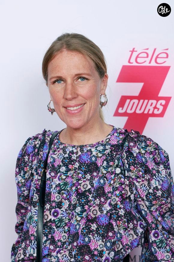 Exclusif - Agathe Lecaron - Soirée "Télé 7 Jours Summer Party" au restaurant "Monsieur Bleu" à Paris le 14 juin 2022. © Christophe Aubert via Bestimage