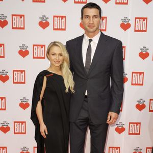 Hayden Panettiere et son compagnon Wladimir Klitschko - Gala de charite "un coeur pour les enfants" a Berlin en Allemagne le 7 decembre 2013. API / BESTIMAGE