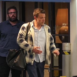 Exclusif - Ben Affleck a passé un week-end de travail à Los Angeles, pendant que sa femme J-Lo profitait de New York. Le 6 avril 2024