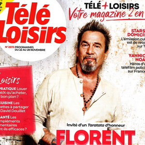 Florent Pagny en couverture de "Télé-Loisirs", le 16 novembre 2025. @Télé-Loisirs
