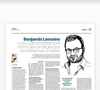 Pour cause, il s'est fait interviewer par le journal Le Monde à l'occasion de la sortie de son livre Chasseurs d'États.

Anne-Elisabeth Lemoine fière de l'un de ses frères, sociologue qui a obtenu une interview dans le journal Le Monde.