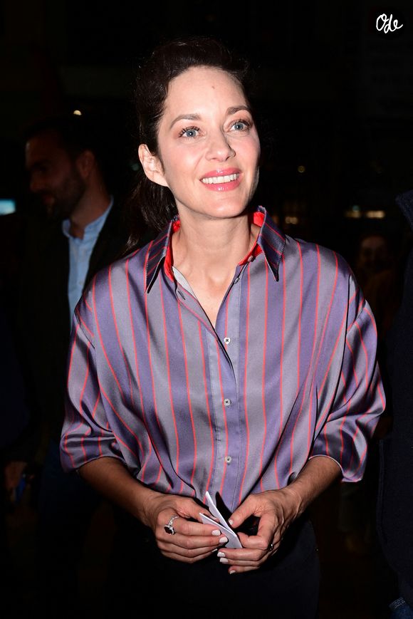 Marion Cotillard lors de la présentation du film "Karma" de G. Canet au Pathé Bellecour lors de la 18ème édition du festival Lumières à Lyon le 14 octobre 2026. © Romain Doucelin / Bestimage
