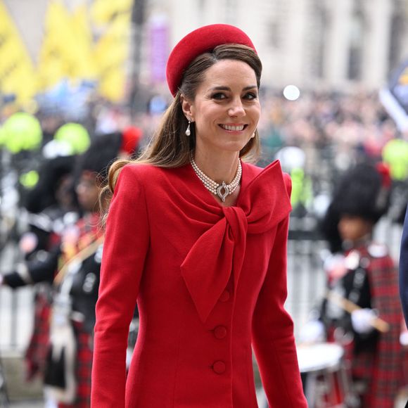 Un évènement capital du calendrier annuel de la famille royale qu'elle a snobé deux année de suite.

Catherine (Kate) Middleton, princesse de Galles - La famille royale britannique célèbre le 76ème Commonwealth Day à l'abbaye de Westminster à Londres, le 10 mars 2025.
