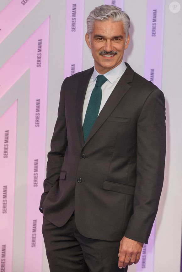Francois Vincentelli au photocall de la cérémonie de clôture du festival Series Mania à Lille le 28 mars 2025.
© Stéphane Vansteenkiste / Bestimage