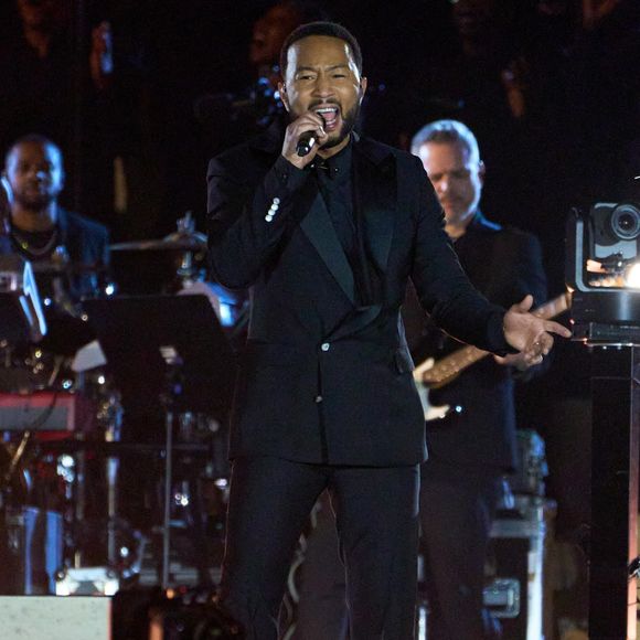 John Legend à la soirée concert "Grace for the World" au Vatican le 13 septembre 2025 ; un concert unique sur la place Saint-Pierre. Backgrid UK/ Bestimage