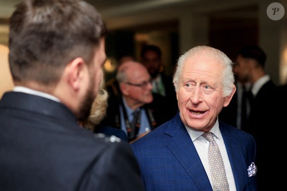 Le roi Charles III assiste à une réception à la mairie de Waltham Forest, dans l'est de Londres, pour célébrer la cohésion de la communauté dans le quartier de Londres, Angleterre, Royaume-Uni, le 20 décembre 2024. Photo by Mina Kim/PA Wire/ABACAPRESS.COM