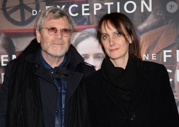 Tchéky Karyo et sa compagne Valérie Kéruzoré - Avant-première du film "Une femme d'Exception" au cinéma Gaumont Opéra Capucines à Paris, le 4 décembre 2018. © Veeren/Bestimage