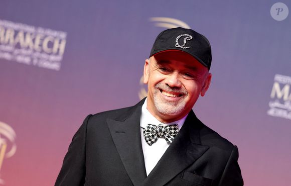 Christian Louboutin au photocall de la cérémonie d'hommage à Sean Penn lors de la deuxième journée du 21e Festival international du film de Marrakech, le 30 novembre 2024 à Marrakech, Maroc. © Dominique Jacovides/Bestimage