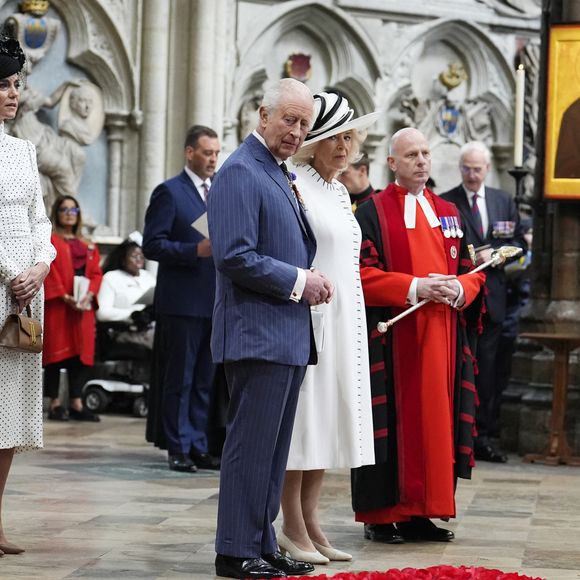 La famille royale britannique et les personnalités assistent à un service d'action de grâce à l'abbaye de Westminster à Londres, à l'occasion du 80ème anniversaire du jour de la Victoire en Europe (VE Day), le 8 mai 2025. Mirrorpix / Bestimage