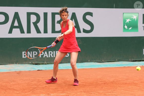 Exclusif - Anne Le Nen - 26ème édition du Trophée des personnalités en marge des Internationaux de Tennis de Roland Garros à Paris. Le 5 juin 2018. © Denis Guignebourg / Bestimage