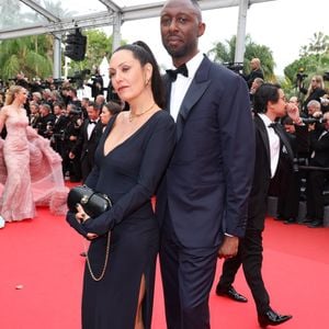 Karole Rocher et son mari Thomas Ngijol - Montée des marches du film « Highest 2 Lowest » lors du 78ème Festival International du Film de Cannes, au Palais des Festivals à Cannes. Le 19 mai 2025
© Jacovides-Moreau / Bestimage