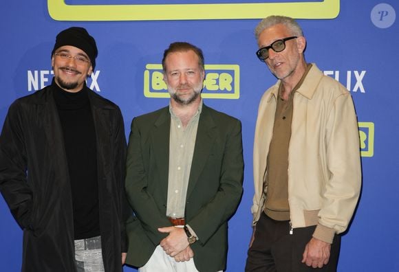 Mister V, Bertrand de Langeronet Vincent Cassel - Avant-première du film "Banger" au Pathé Wepler à Paris le 1er avril 2025. © Coadic Guirec/Bestimage