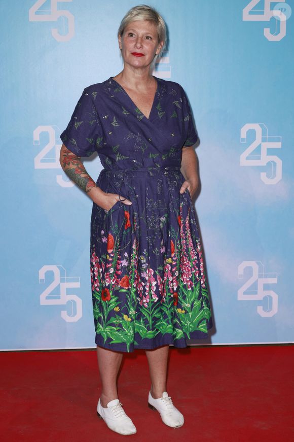 Mais elle refuse de dire merci, estimant que "ce n’est pas de l’indemnité c’est du salaire".

Maïtena Biraben à La 25e édition du Festival de la fiction télé de La Rochelle, Soirée de clôture à la coursive, samedi 16 septembre 2023. © Christophe Aubert via Bestimage