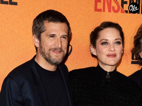 Guillaume Canet et sa compagne Marion Cotillard - Avant-première du film "Nous finirons ensemble" au Gaumont Opéra à Paris le 29 avril 2019. © Pierre Perusseau/Bestimage
