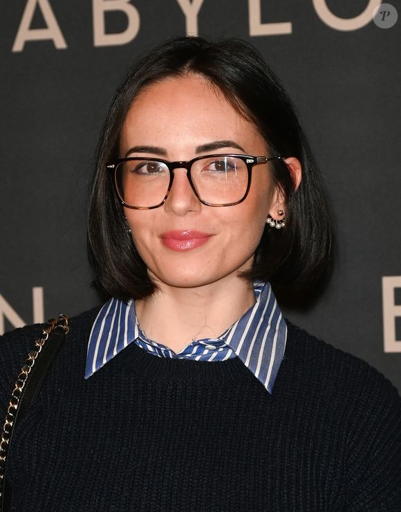 Agathe Auproux à la première du film "Babylon" au cinéma Le Grand Rex à Paris, France, le 14 janvier 2023. © Coadic Guirec/Bestimage