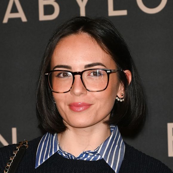 Agathe Auproux à la première du film "Babylon" au cinéma Le Grand Rex à Paris, France, le 14 janvier 2023. © Coadic Guirec/Bestimage