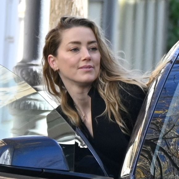 Madrid, Espagne - L'actrice américaine Amber Heard est tout sourire lors de son jogging à Madrid après avoir annoncé qu'elle attendait son deuxième enfant.
Crédit : Backgrid UK/ Bestimage