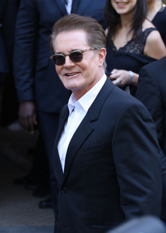 Kyle MacLachlan - Arrivées au défilé Balenciaga Collection Haute Couture Automne/Hiver 2025-2026 lors de la Fashion Week de Paris (PFW), le 9 juillet 2025. 
© Denis Guignebourg / Bestimage