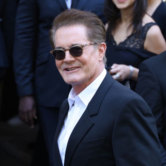 Kyle MacLachlan - Arrivées au défilé Balenciaga Collection Haute Couture Automne/Hiver 2025-2026 lors de la Fashion Week de Paris (PFW), le 9 juillet 2025. 
© Denis Guignebourg / Bestimage