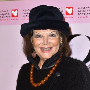 Claudia Cardinale à la soirée "Gala du Coeur" donné au profit de l'association Mécénat Chirurgie Cardiaque à la Salle Gaveau. Paris, le 1er février 2018. © Giancarlo Gorassini/Bestimage