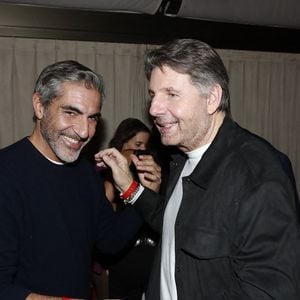 Exclusif - Ary Abittan et Philippe Lellouche aux Jardins du Presbourg à Paris, le 6 novembre 2025.

Photo : Marc Ausset-Lacroix / Bestimage