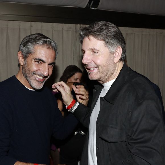 Exclusif - Ary Abittan et Philippe Lellouche aux Jardins du Presbourg à Paris, le 6 novembre 2025.

Photo : Marc Ausset-Lacroix / Bestimage