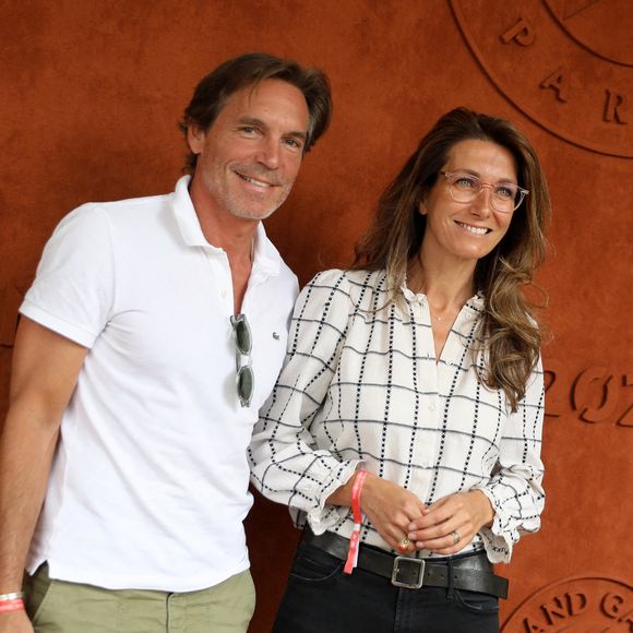 Nicolas Vix et sa compagne Anne-Claire Coudray au village (jour 13) lors des Internationaux de France de Tennis de Roland Garros à Paris
Dominique Jacovides