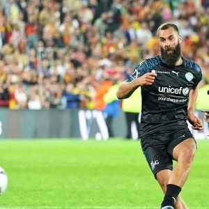 Benoit Paire lors du match amical entre le RC LENS Legendes et l'UNICEF au Stade Bollaert-Delelis le 6 juin 2023 à Lens, France. Photo Sylvain Lefevre/ABACAPRESS.COM