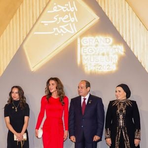 De nombreuses personnalités royales étaient présentes pour l'inauguration du Grand musée égyptien (GEM).