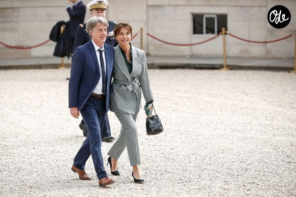 François Cluzet et sa femme Narjiss Slaoui-Falcoz - Arrivées des personnalités - Cérémonie d'investiture du Président de la République à Paris le 7 mai 2022
© Aurelien Morissard / Panoramic / Bestimage