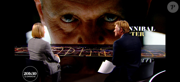 Jodie Foster lors de son interview exclusive par Laurent Delahousse dans le prochain numéro de "20h30 le dimanche" diffusé le 23 novembre 2025 sur France 2.