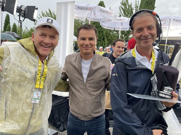 Laurent Luyat au village du tour lors de la 17ème étape de la 112ème édition du Tour de France, à Valence, le 23 juillet 2025. © Fabien Faure/Bestimage
