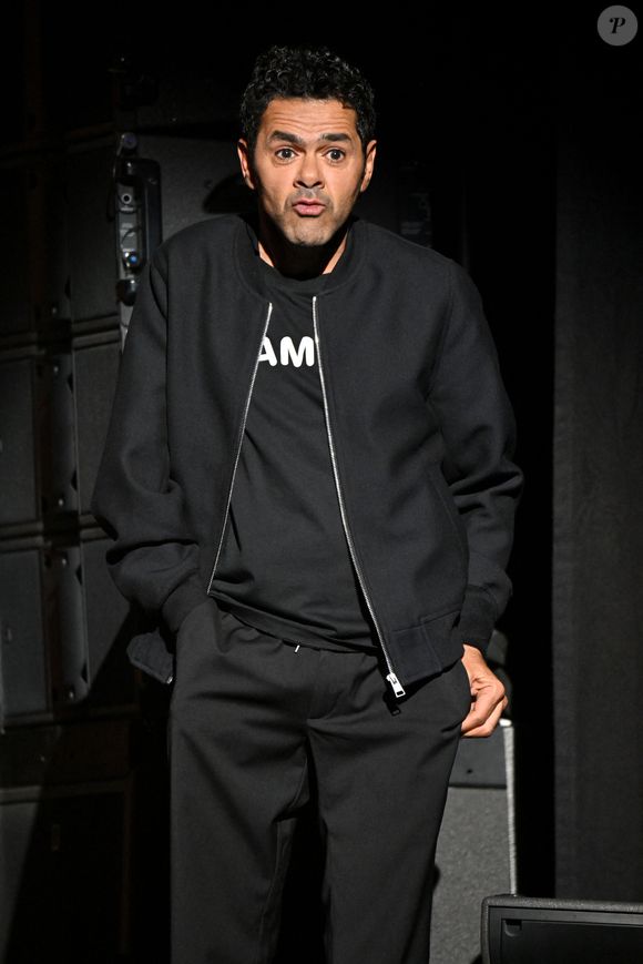 Jamel Debbouze présente les humoristes du Jamel Comedy Club sur la scène du palais Nikaia à Nice, le 27 février 2025. Se sont succédés Antek, Doully, I.Djadel, J.Santini, Nordine Ganso, R.Harjane et Kino en première partie.
© Bruno Bebert / Bestimage