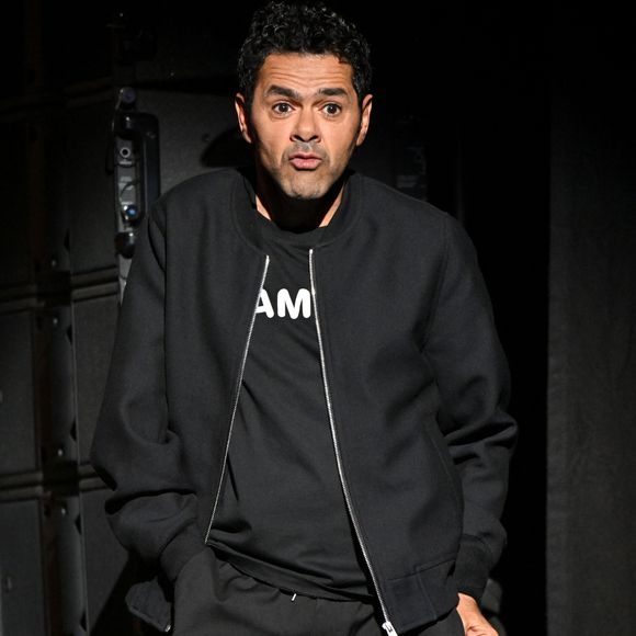 Jamel Debbouze présente les humoristes du Jamel Comedy Club sur la scène du palais Nikaia à Nice, le 27 février 2025. Se sont succédés Antek, Doully, I.Djadel, J.Santini, Nordine Ganso, R.Harjane et Kino en première partie.
© Bruno Bebert / Bestimage