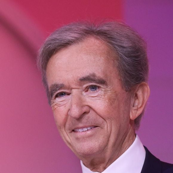 Bernard Arnault, président-directeur général du groupe LVMH, durant un débat au salon Viva Technology (VivaTech 2023) au Paris Expo Porte de Versailles à Paris, France, le 15 juin 2023. © Stéphane Lemouton/Bestimage