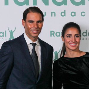 Rafael Nadal, fondateur de Rafa Nadal Foundation et Xisca Perello, directrice générale de  Rafa Nadal Foundation - Rafael Nadal fête le 10 ème anniversaire de son association "RafaNadal Foundation" au Consulat italien à Madrid.
