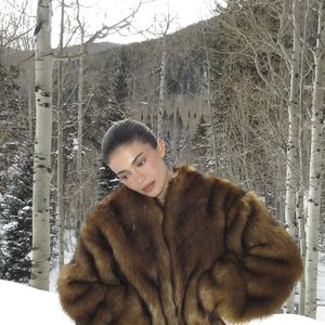 Kylie Jenner sur Instagram, le 1er février 2025. (Photo Press Service / Bestimage).