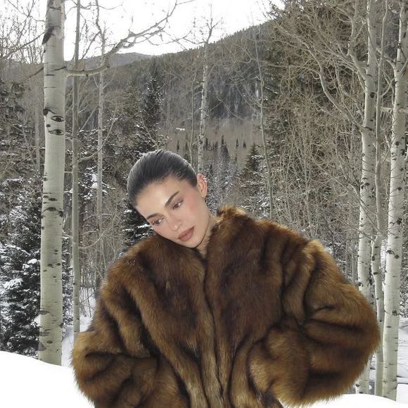 Kylie Jenner sur Instagram, le 1er février 2025. (Photo Press Service / Bestimage).